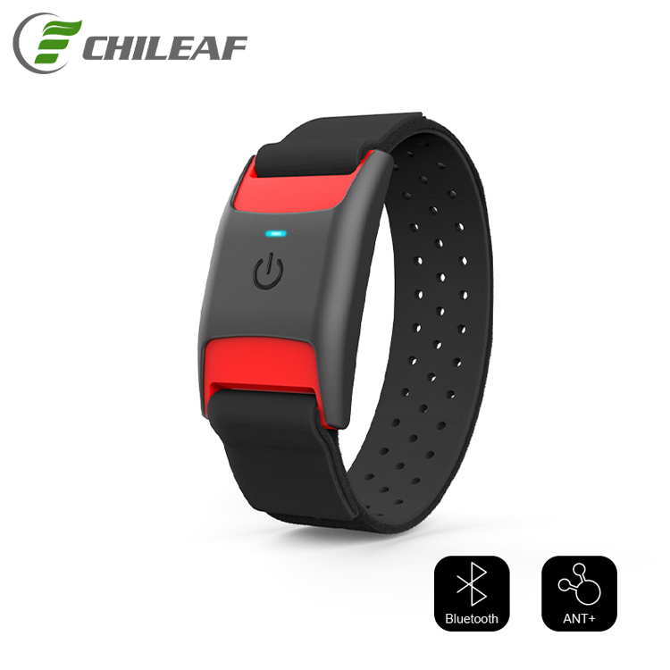 Chileaf CL830 Armband Coronary heart Fee Monitor That includes BLE 5.0 & ANT+ Sensor with IP67 Rated Strap